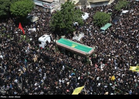 مراسم تشییع تاریخی شهید رئیسی و شهدای خدمت در تهران