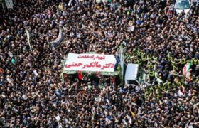 قیام آذربایجان در تشییع استاندار شهید/ پیکر خادم الرضای مراغه آرام گرفت