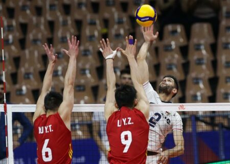 لیگ ملت‌های والیبال| برتری ایران مقابل چین در گام نخست
