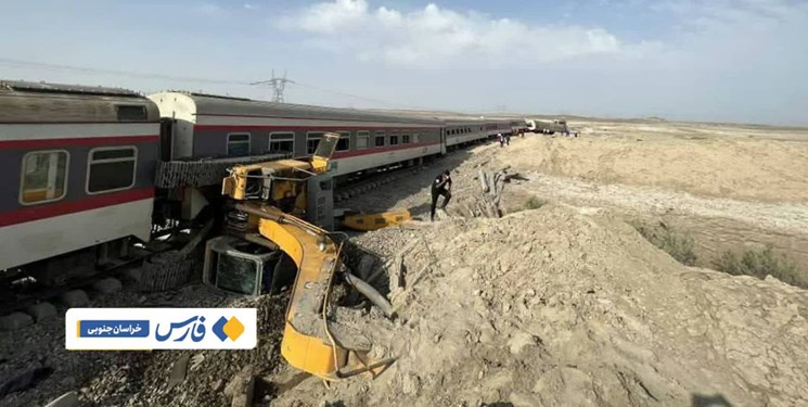 ۱۷ فوتی و ۴۳ مصدوم در حادثه قطار مشهد – یزد/ انتقال مصدومان با بالگرد + تصاویر